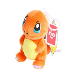 Orange Pokémon Charmander Plush Keychain